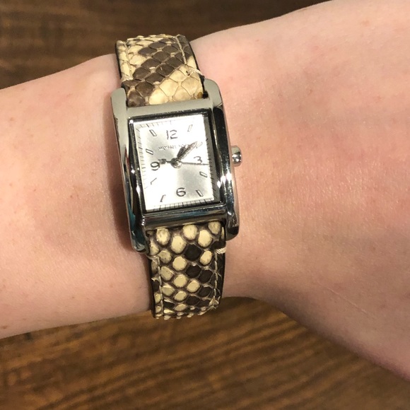 Michael Kors Genuine Python Watch - Picture 8 of 8